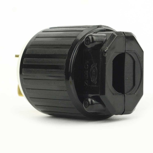20A-125V 3-Blade NEMA 5-20P Straight Electrical Plug - W03