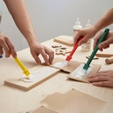 6pc set Glue spreaders