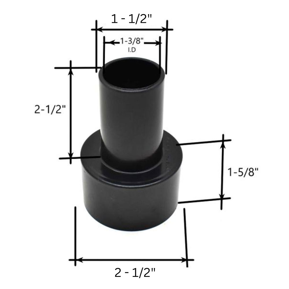 2 1/2" x 1 1/2" Adapter