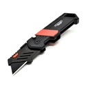 Heavy-Duty Folding Utility Knife with Belt Clip 