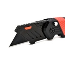 Heavy-Duty Folding Utility Knife with Belt Clip 