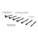 7 pc Forstner Bit Set, HEX Shank