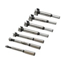 7 pc Forstner Bit Set, HEX Shank