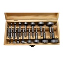 16 pc Forstner Bit Set, HEX Shank