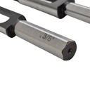 5pc Tenon Cutter Set (3/8",1/2",5/8",3/4",1") ,HEX Shank (I)