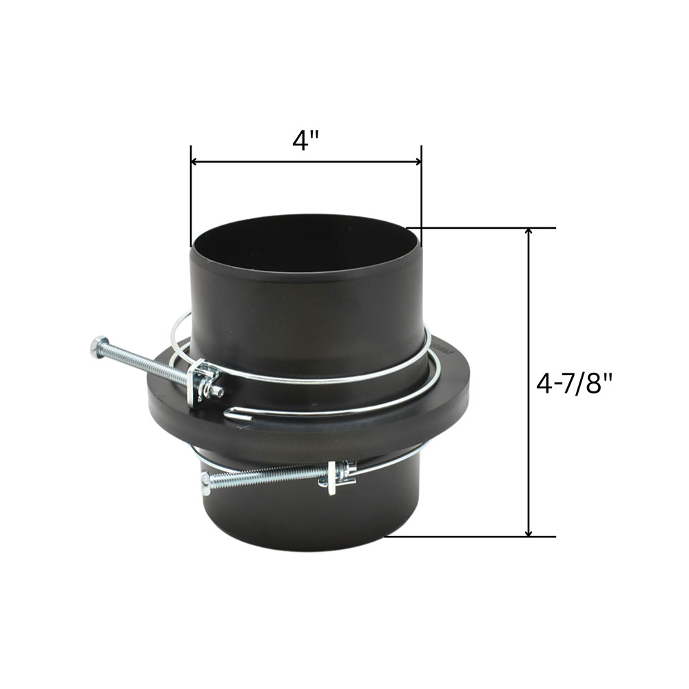 Magnetic Dust Collection Quick Connectors Adaptor Set  4" to 4" (9711)
