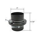 Magnetic Dust Collection Quick Connectors Adaptor Set  4" to 4" (9711)