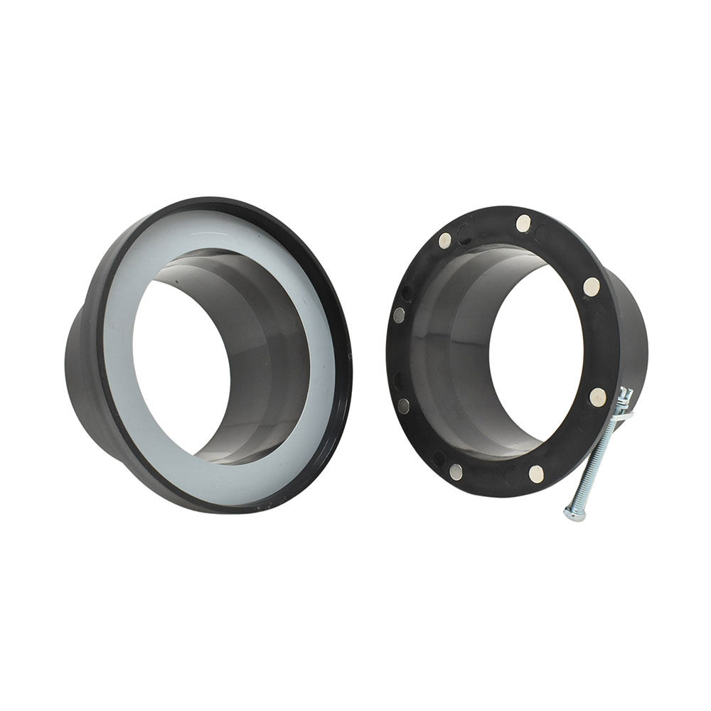 Magnetic Dust Collection Quick Connectors Adaptor Set  4" to 4" (9711)