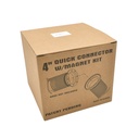 Magnetic Dust Collection Quick Connectors Adaptor Set  4" to 4" (9711)