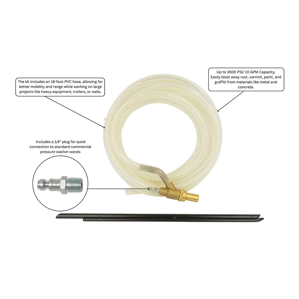 Commercial Sand Blaster Kit 