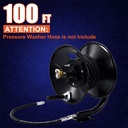 Hose Reel without Hose 3/8" MNPT X 3/8" FNPT 