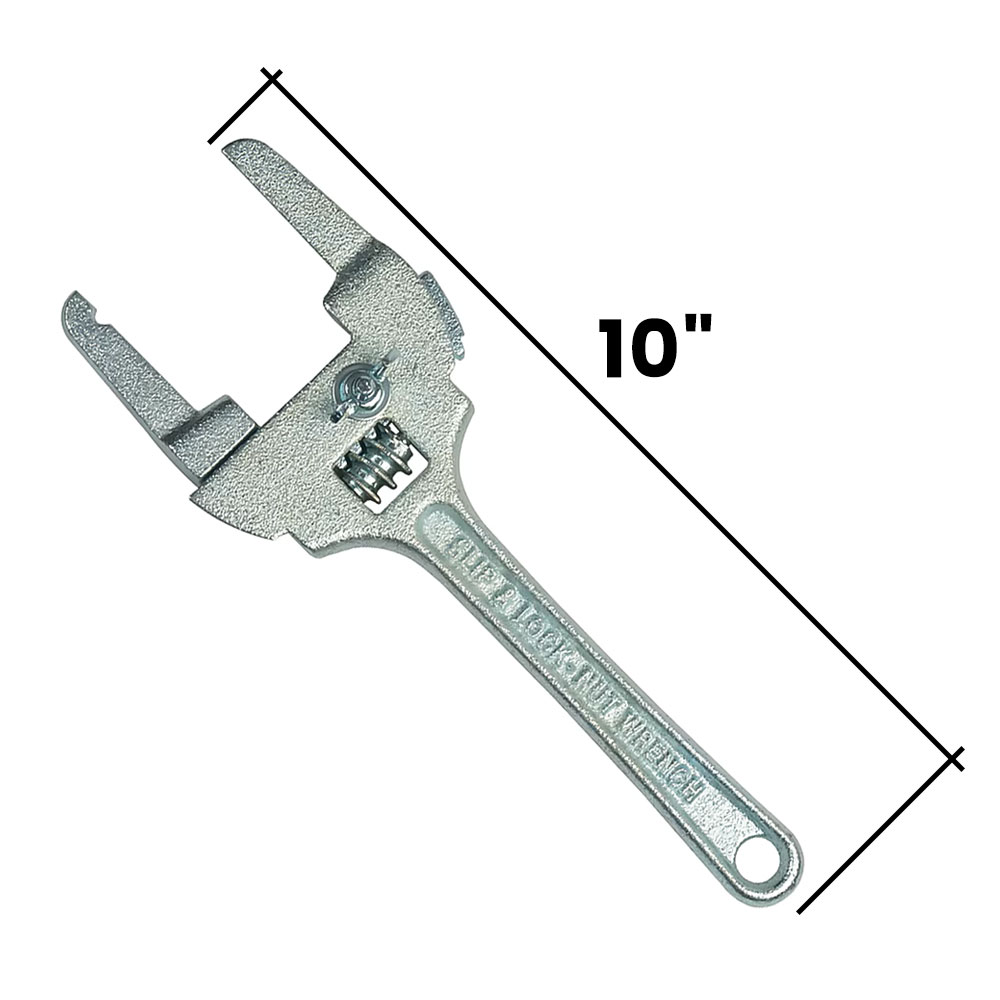 107-T  1" to 3" Adjustable Slip Lock Nut Wrench