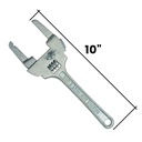107-T  1" to 3" Adjustable Slip Lock Nut Wrench