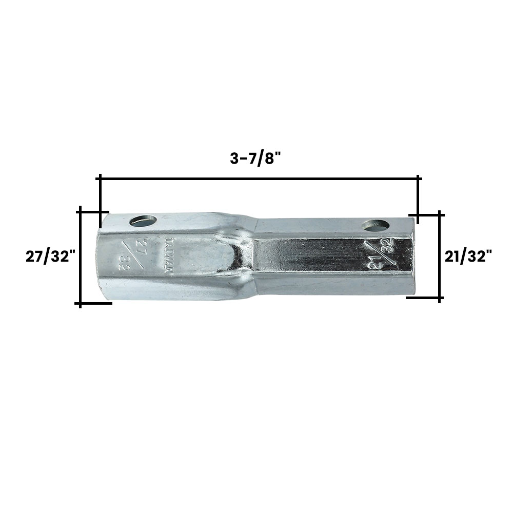 883-T 21/32" x 27/32" Shower Valve Socket Wrench