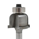 Mullion Rail 3/16"Radius X 1/4"Shank