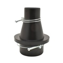 Magnetic Dust Collection Adaptor Quick Connectors 4" to 2.5" (9712)