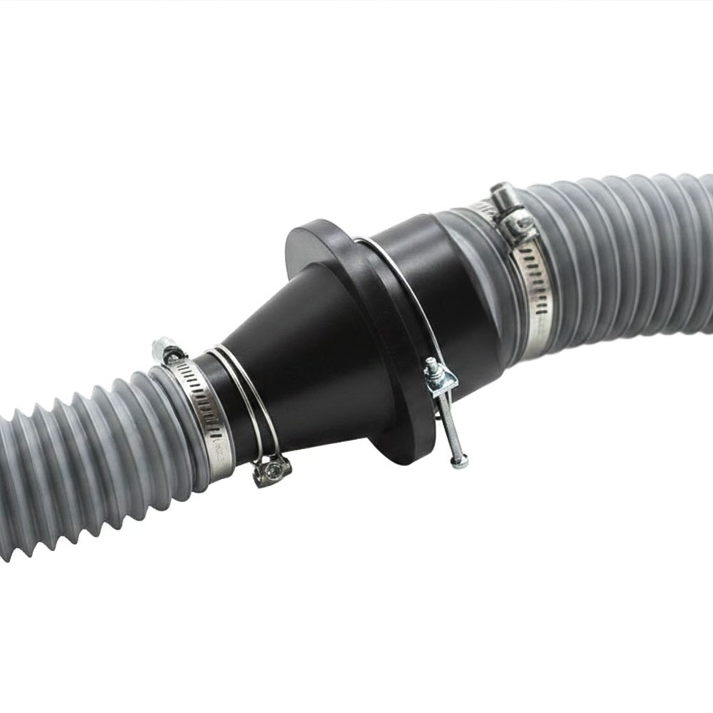 Magnetic Dust Collection Adaptor Quick Connectors 4" to 2.5" (9712)