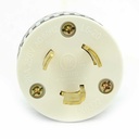 20A-250V  3-Blade NEMA L6-20P Twist Lock Electrical Plug - W02