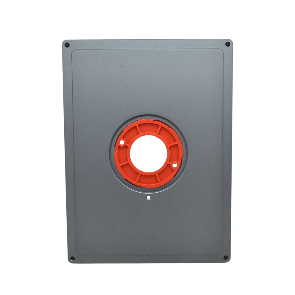 MLCS Premium Aluminum Router Table Insert for MLCS 9-1/32" x 12-3/32" Tables - Plate Only