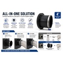 4" Magnetic Machine Dust Coupler (MLCS 9713)