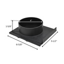 Magnetic Dust Collection Magnetic 4"Blast Gate (MLCS 9715)