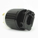 30A-125V 3-Blade NEMA L5-30P Twist Lock Electrical Plug - W03