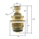 959-T Union / Gopher Lavatory Faucet Stem - Cold - 15334E (1E-2C)