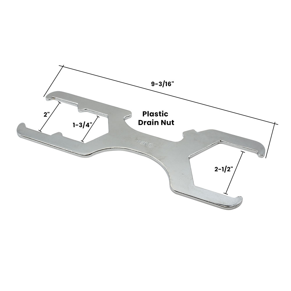 Spud & Strainer Combo Wrench