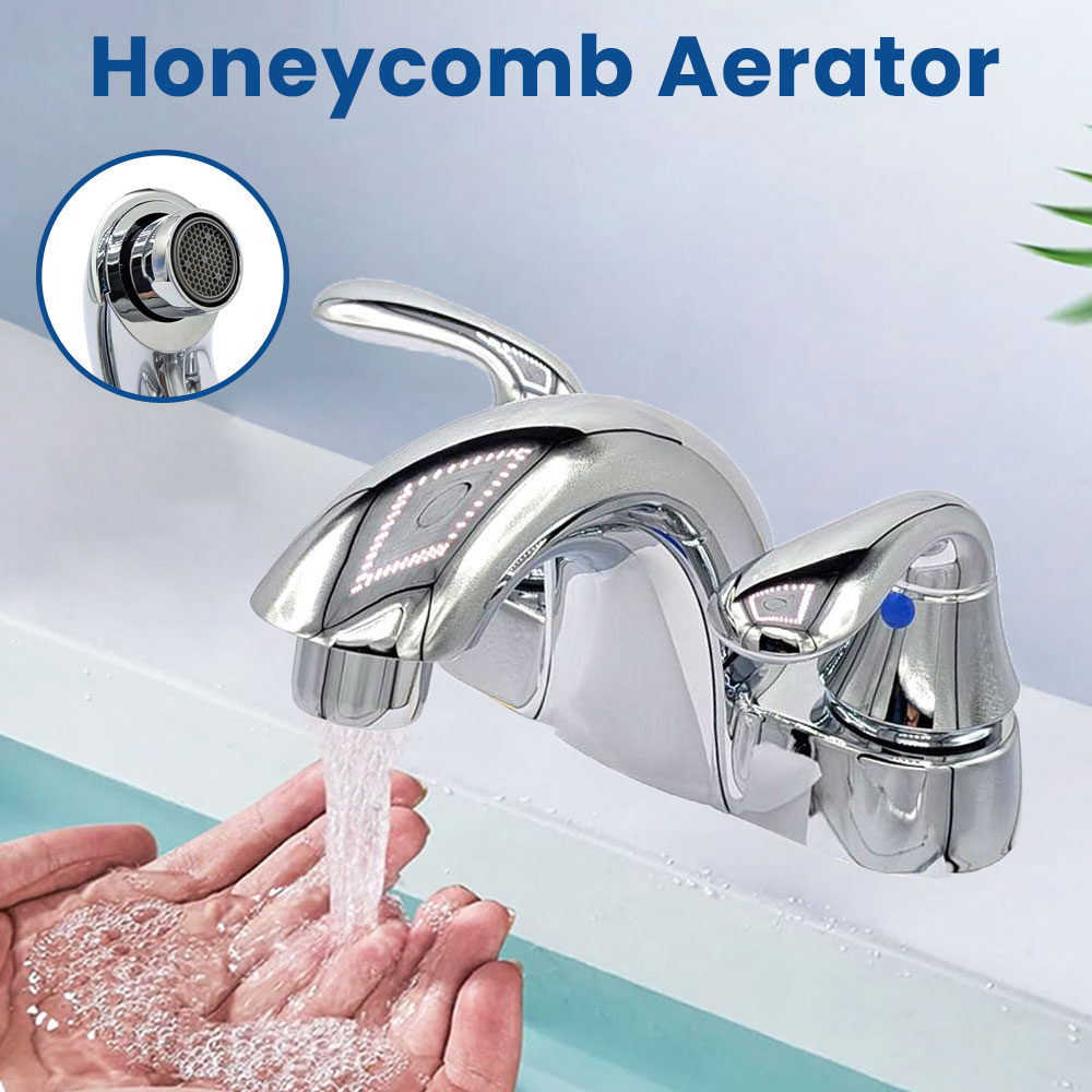 4 in. Centerset 2-Handle Bathroom Faucet – Brilliant Chrome
