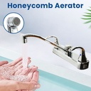2-Handle Standard Kitchen Faucet - Brilliant Chrome