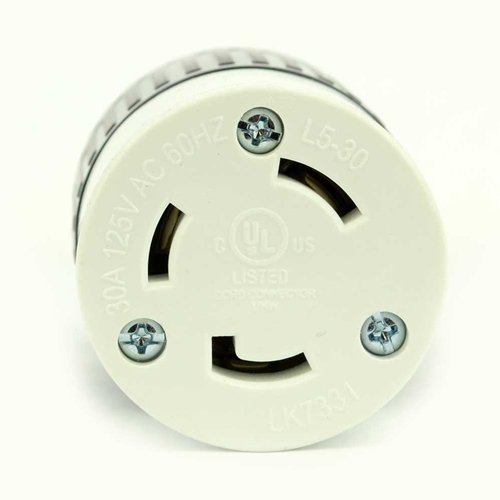 30A-125V NEMA L5-30R Twist Lock Electrical Receptacle - W02
