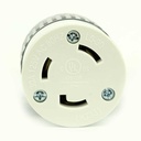 30A-125V NEMA L5-30R Twist Lock Electrical Receptacle - W02