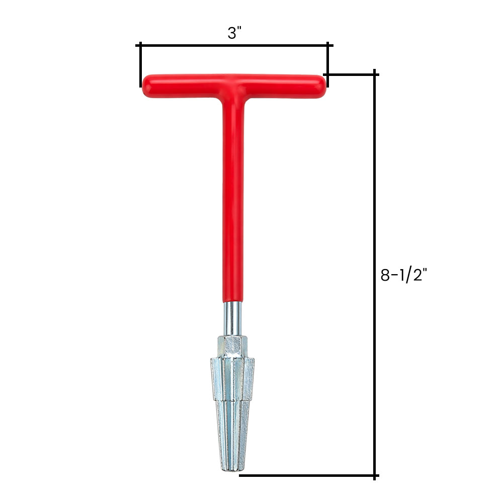 893-T 1/2" & 3/4" Combination Stub Out Wrench