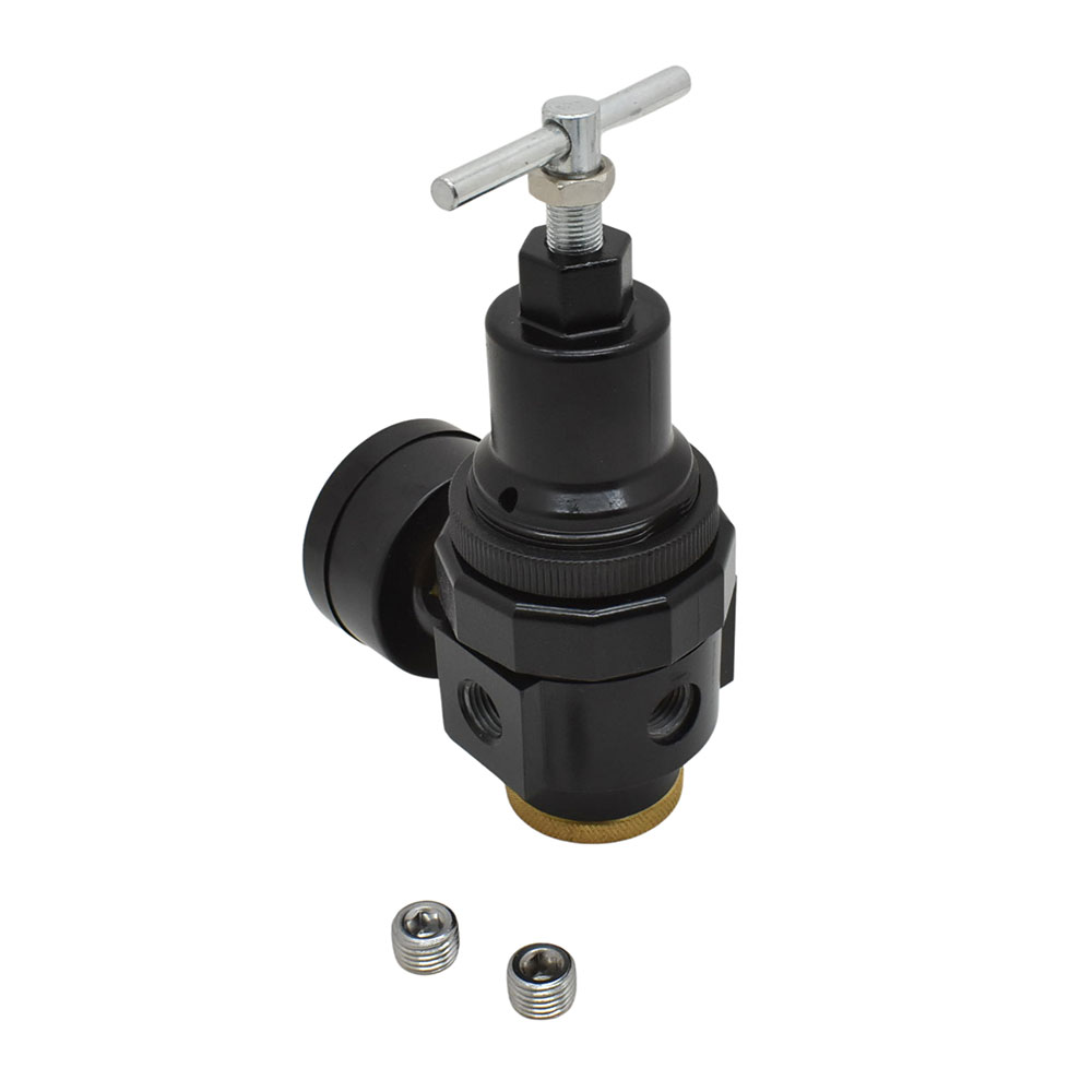 1/4" "T" Handle Regulator 0-125 PSI with Gauge