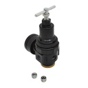 1/4" "T" Handle Regulator 0-125 PSI with Gauge