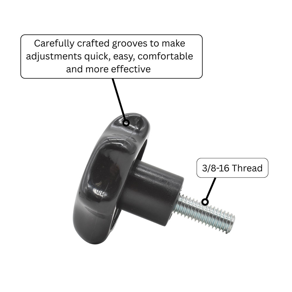 7-Star Stud 3/8-16  (5/pk)