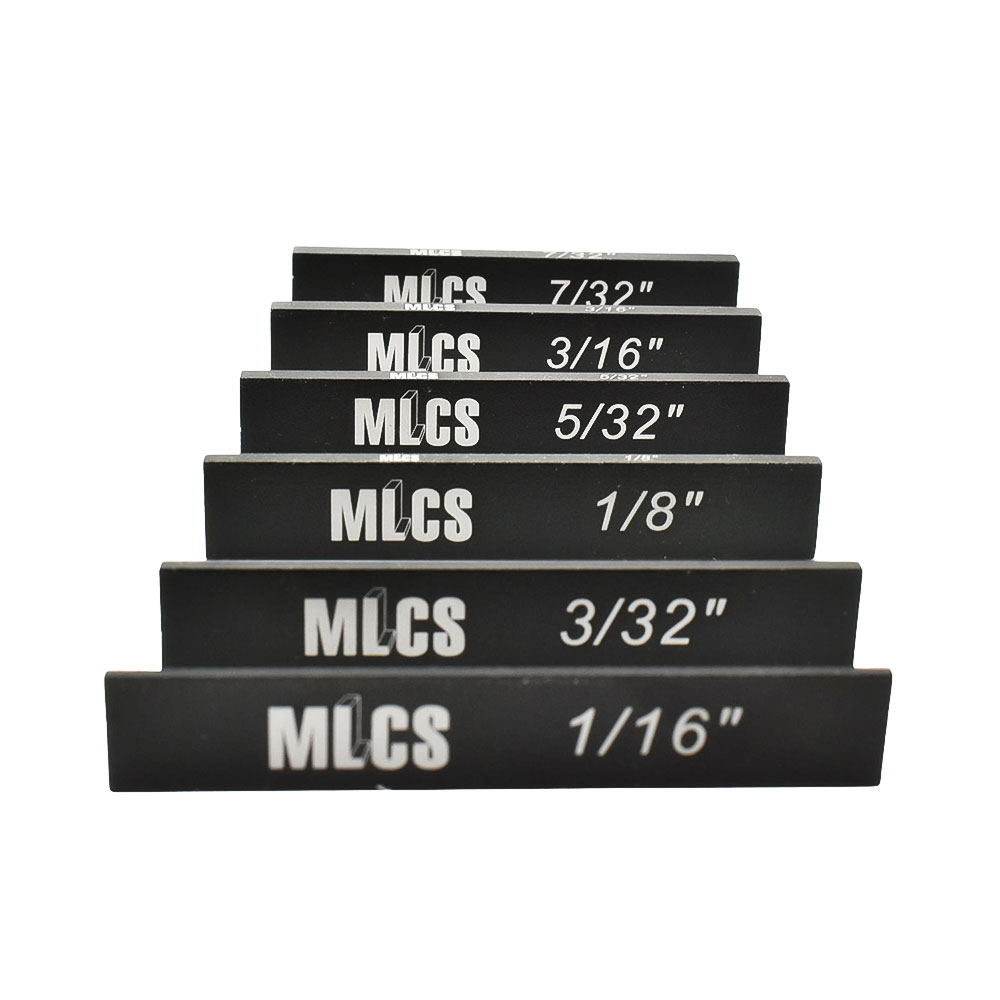 MLCS Setup Bars - 15 Piece Set