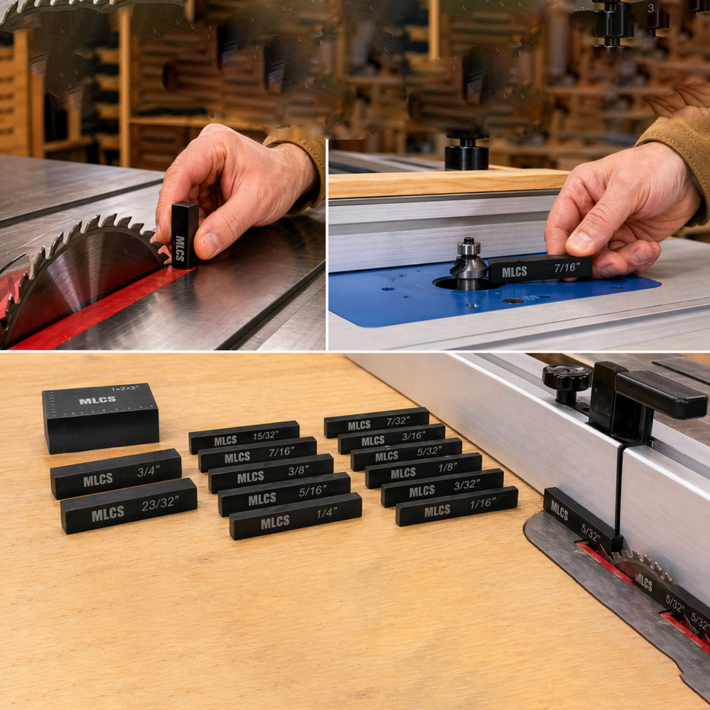 MLCS Setup Bars - 15 Piece Set