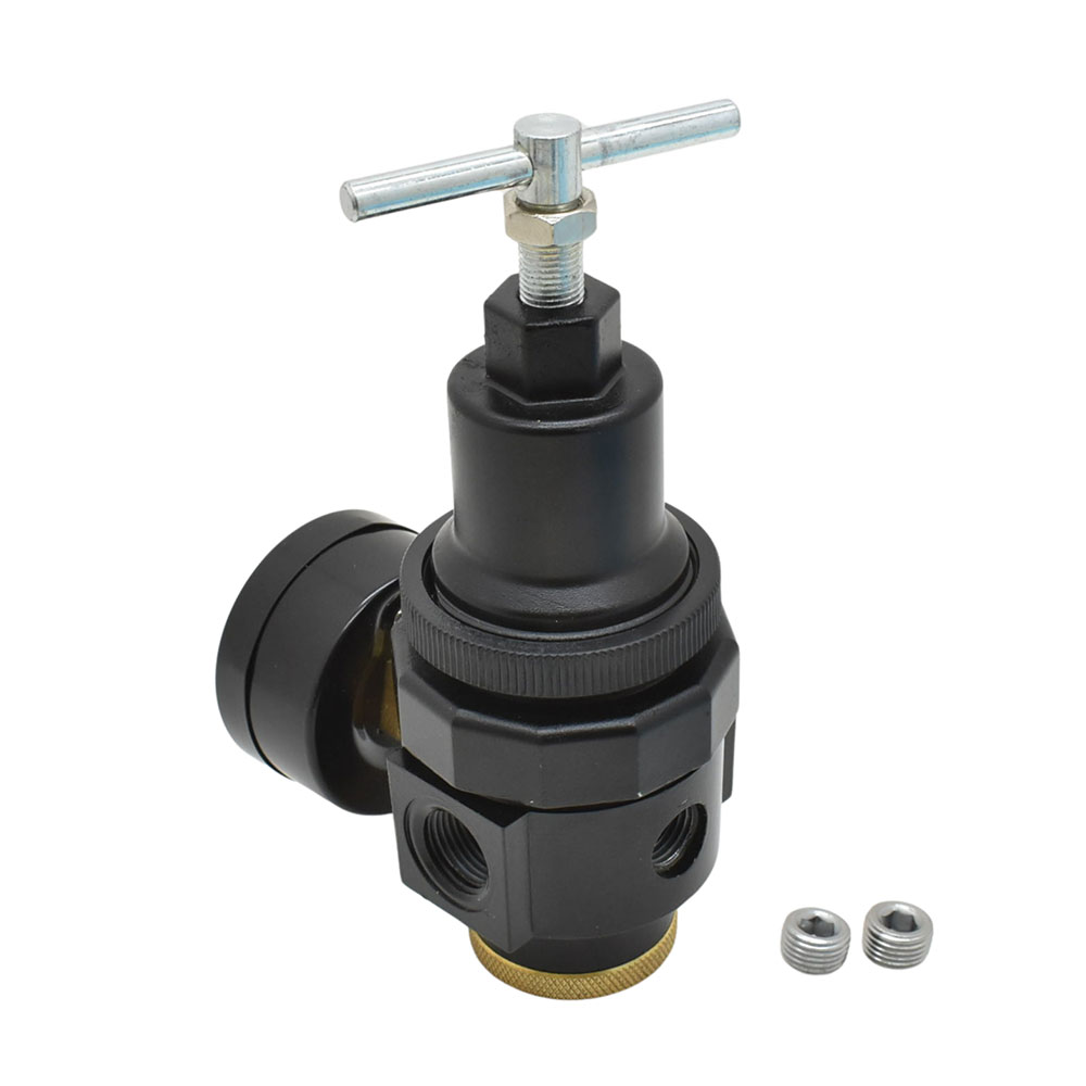 3/8" "T" Handle Regulator 0-125 PSI with Gauge