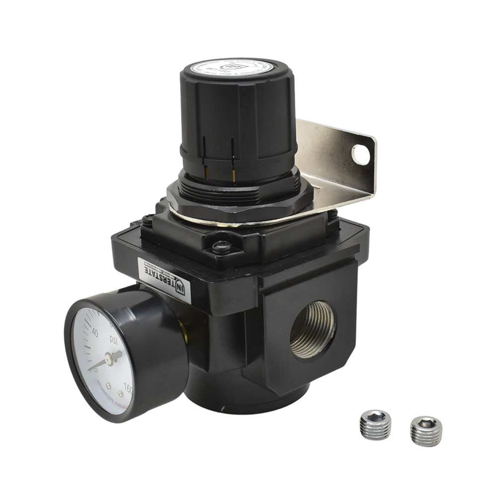 3/4" Heavy Duty Regulator 0-125 PSI with Gauge