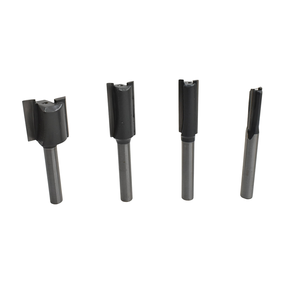 15pc Router Bit Set,1/4"Shank