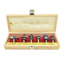 6pc Cabinet Maker "Standard" Set, 1/2"Shank(I) C
