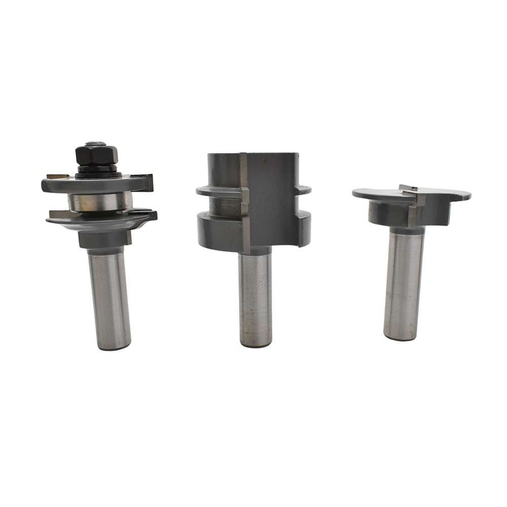 6pc Cabinet Maker "Undercutter" Set, 1/2"Shank (I)