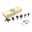6pc Cabinet Maker "Undercutter" Set, 1/2"Shank (I)