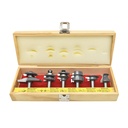 6pc Cabinet Maker "Undercutter" Set, 1/2"Shank (I)
