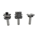 5pcShaker Raised Panel Cabinet Maker Set,1/2"Shank(I)