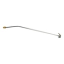 1/4" NPT 2 Foot Extension Lever Style Heavy Duty Blow Gun - Angled Barrel with Rubber Tip (Display Pack)
