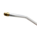 1/4" NPT 2 Foot Extension Lever Style Heavy Duty Blow Gun - Angled Barrel with Rubber Tip (25 Pack Bulk)