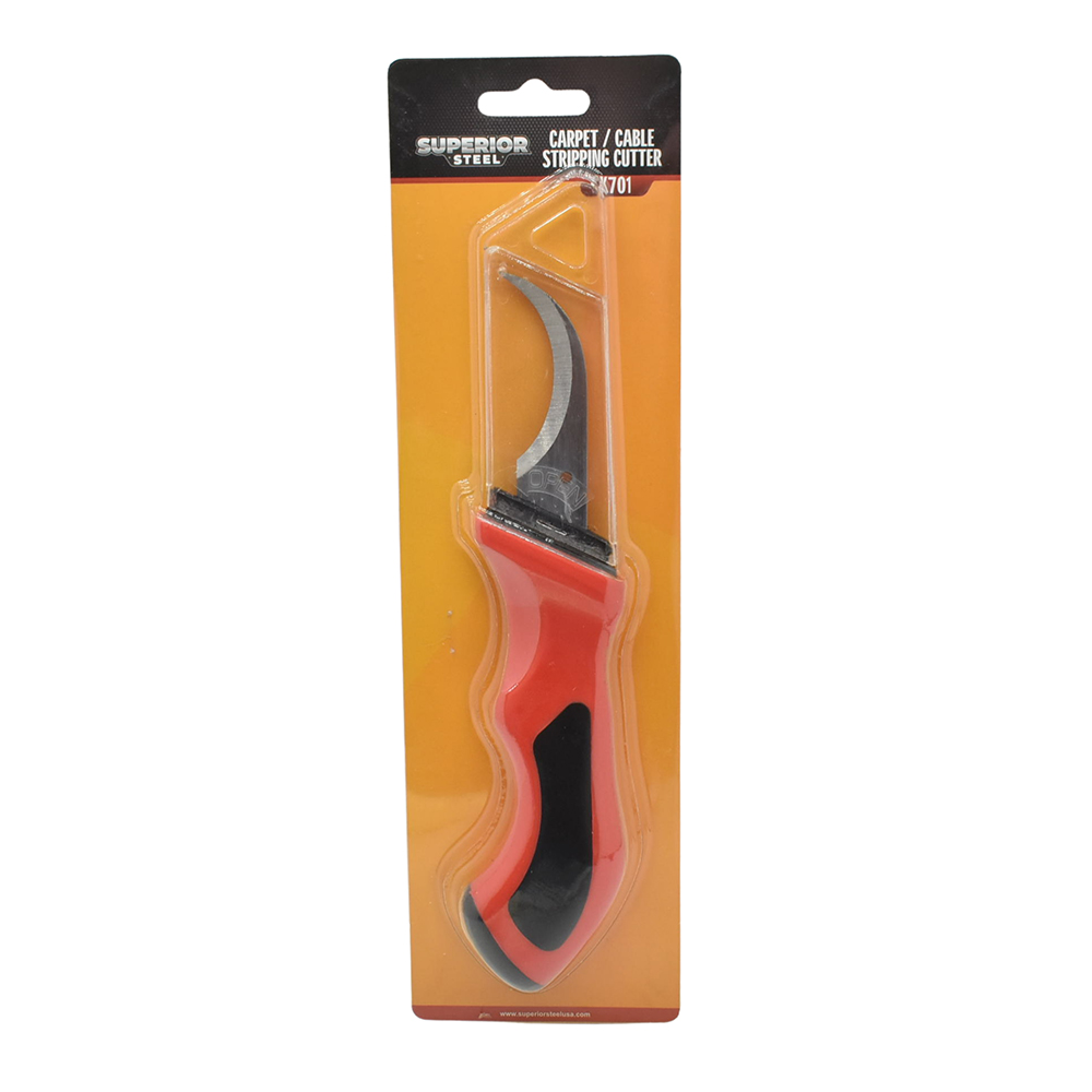 Hook Blade Cable Stripping and Carpet/Linoleum Knife