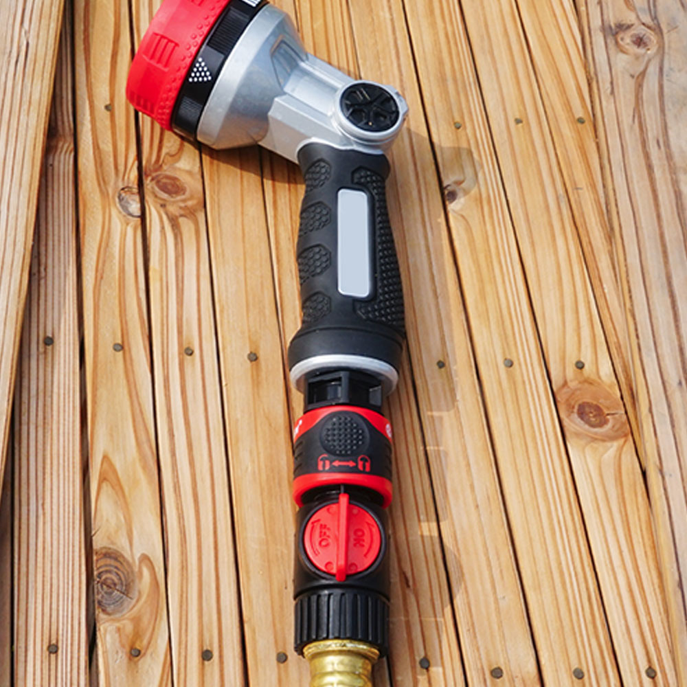 3398-T Premium Quick Connect with Shut Off Valve Set - Plastic